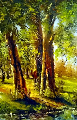a painting of trees in a forest 
DSC_0166.jpg Spring