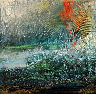 a painting of a landscape 
arth2o-abstract-emerald-green-ireland-005-30x30cm-acryllic-painting-00a.webp An Irish Landscape with a Hint of Orange
