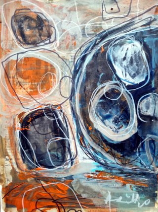 A vibrant exploration of form and color Abstract Shapes and Colors
