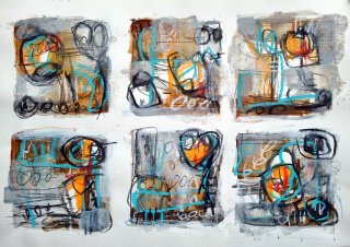An artistic exploration of human emotions Expressions in Color and Form